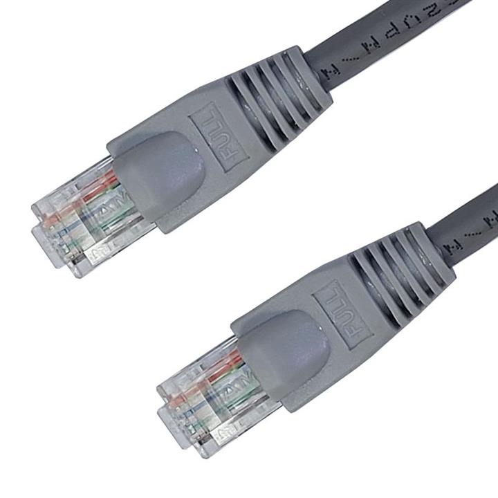 کابل شبکه CAT 6 بلدن به طول 3 متر رنگ طوسی